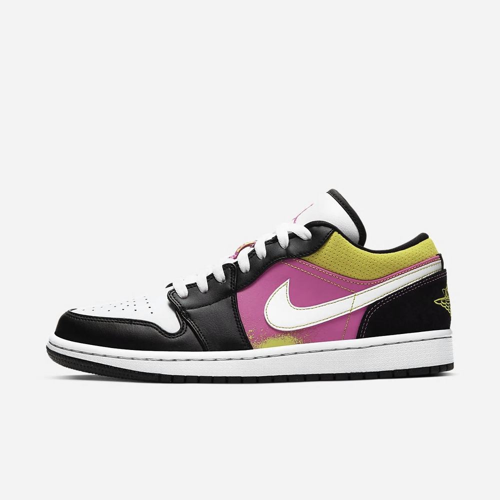 Basket Nike Air Jordan 1 Low SE Noir 2548-103 Black/Active Fuchsia/Cyber/White Homme | IFS-77753714